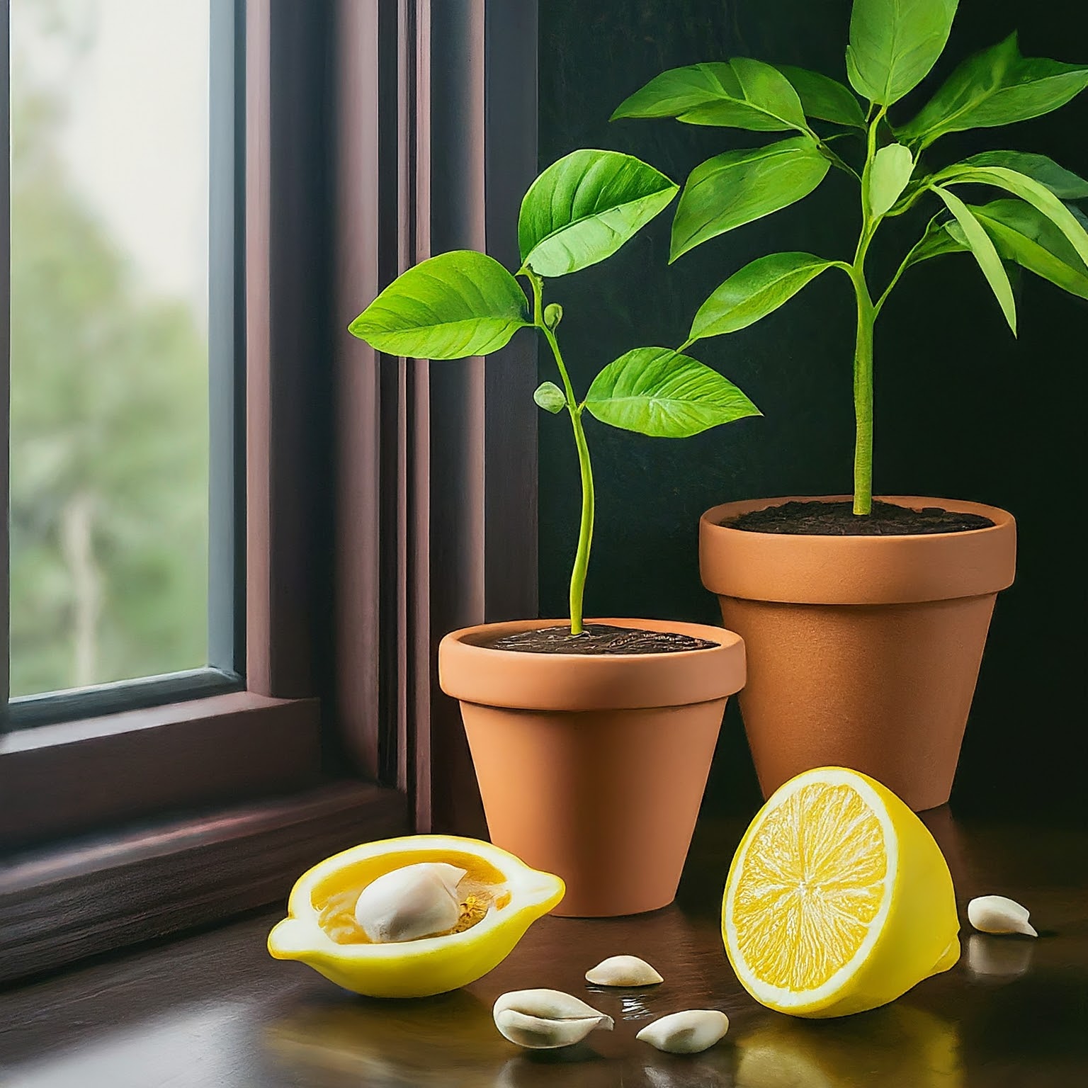 growing lemon tree from seed