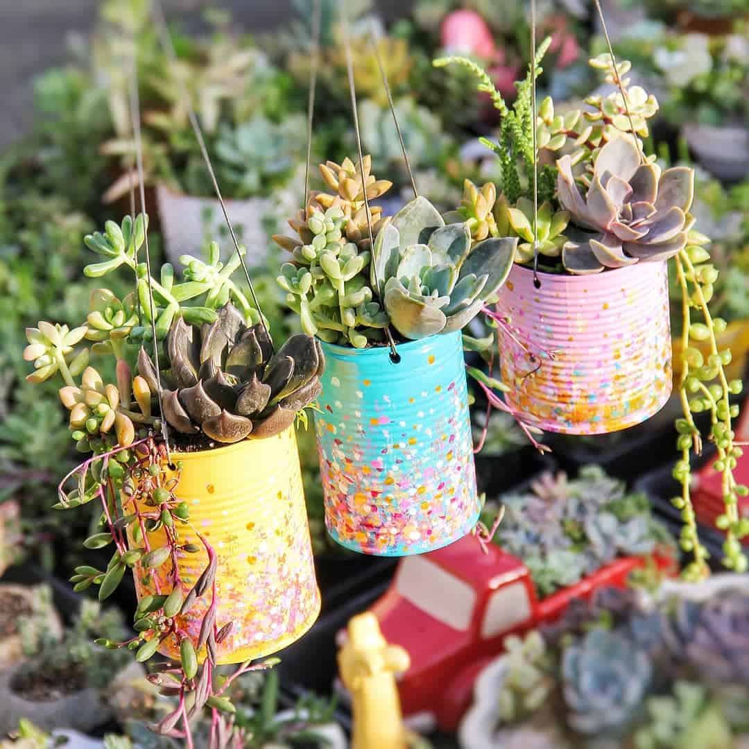homemade flower pots ideas