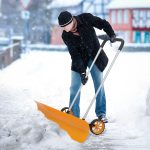Household Item: The Efficiency of Snow Shovel with Wheels